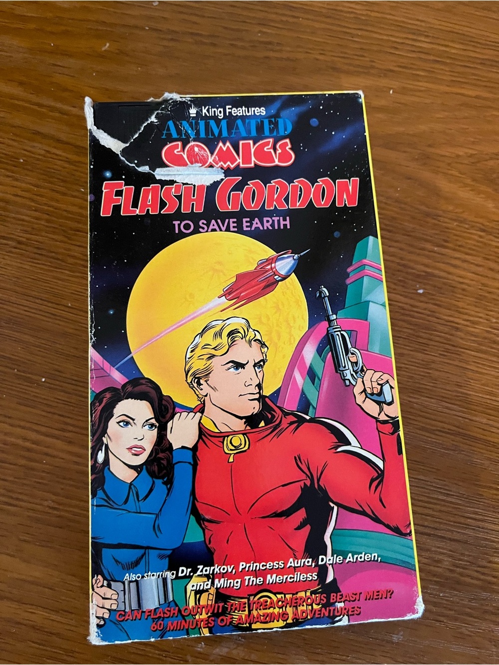 VHS Tape Flash Gordon: To Save Earth